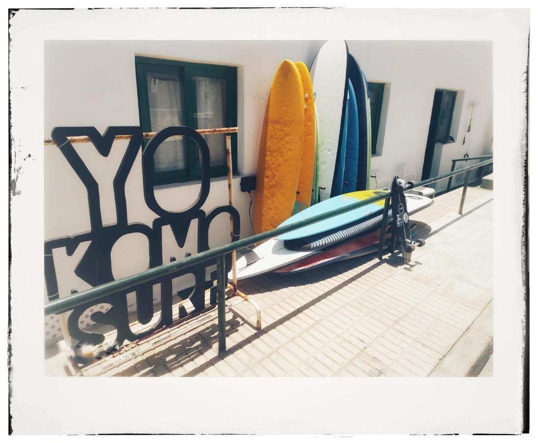 Yokomosurf camp Famara Eksteriør billede